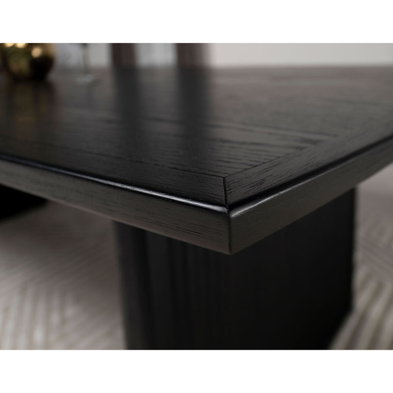 Mason - Removable Extension Leaf Dining Table - Black