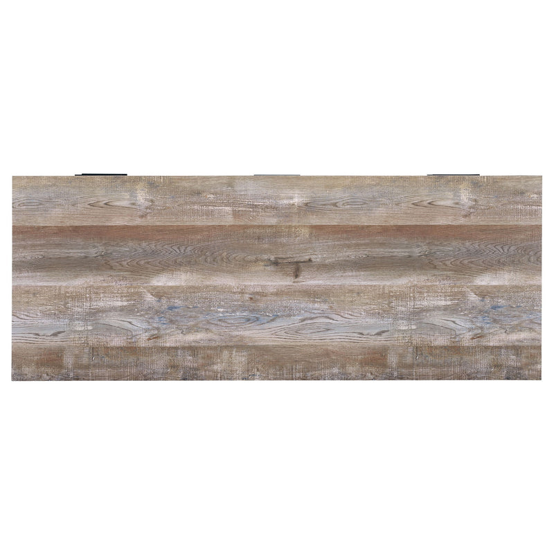Azura - 4 Drawer Office Desk - Oak