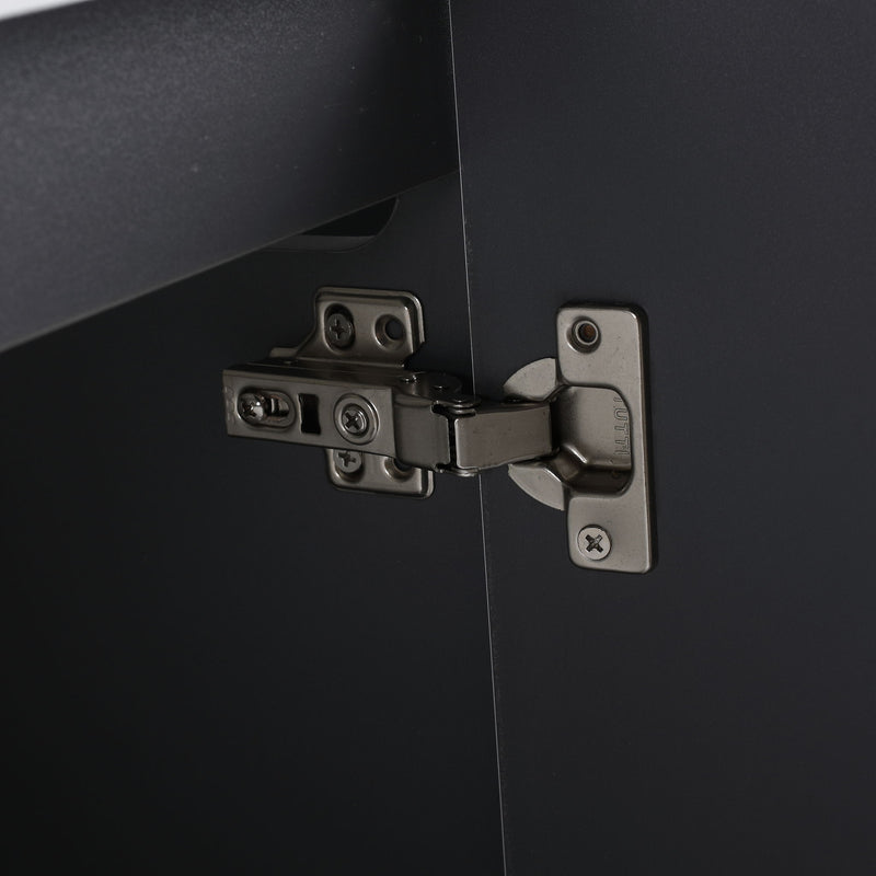 Contemporary Wall Mounted Bathroom Vanity With Soft Close Doors