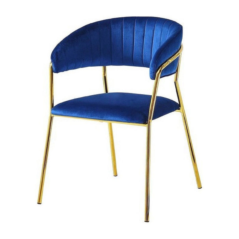 Accent Armchair For Home (Set of 2) - Blue