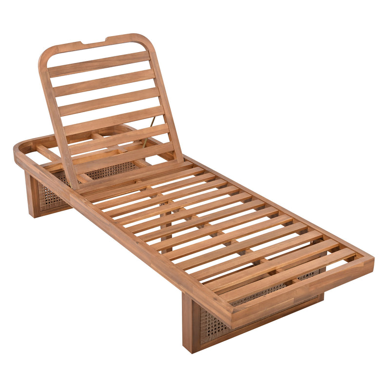 Outdoor Lounge Chair With Frame