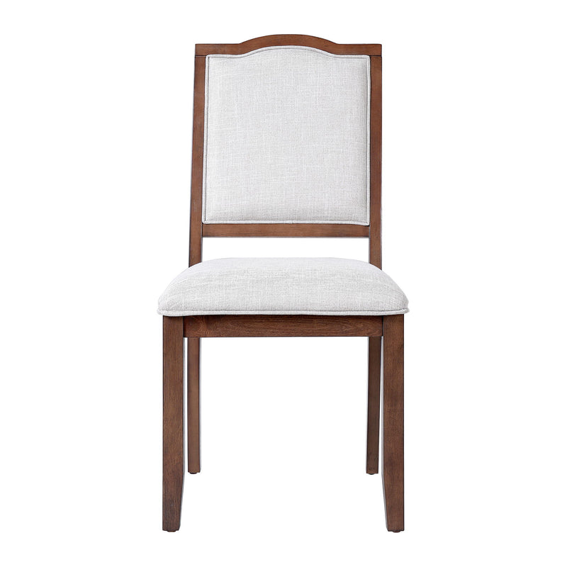 6 Piece Extendable Dining Table Set, Wood Table With Removable Leaf, 4 Upholstered Chairs And Bench - Cherry