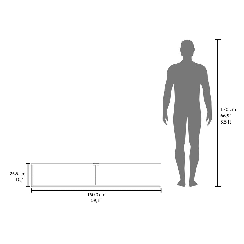 Moore - Floating TV Stand