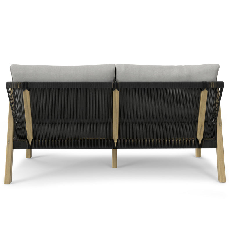 Palmetto - Outdoor Sofa - Silver