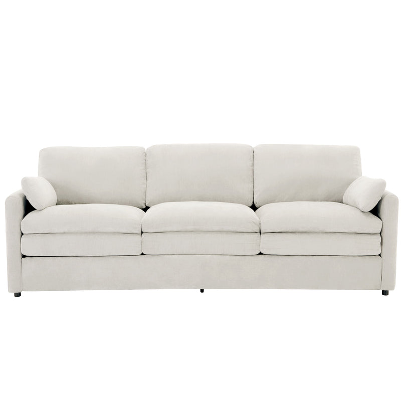Cozy Upholstered 3 Seater Sofa Cushion For Living Room