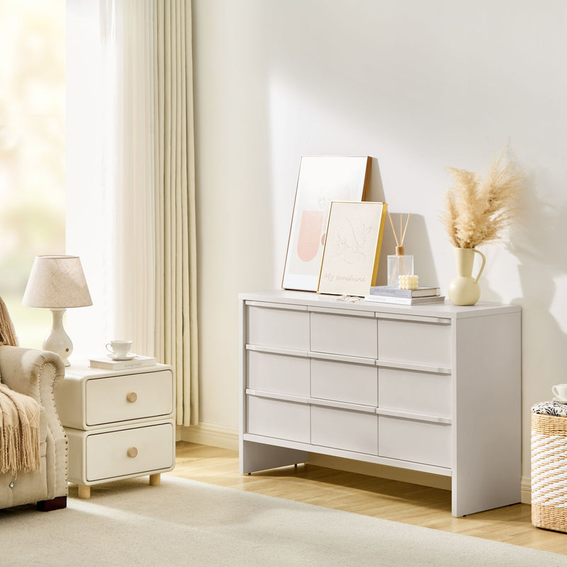 Sideboard Buffet Cabinet With Storage, 2 Doors 3 Drawers