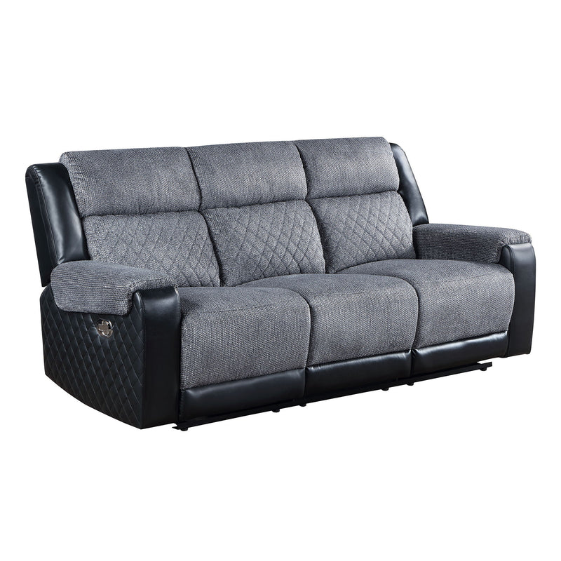 Alicia - Reclining Sofa - Gray