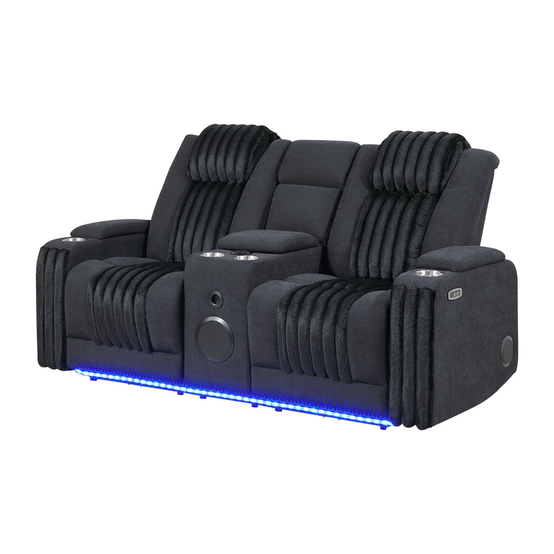 Duran - Power Reclining Loveseat With Power Headrest