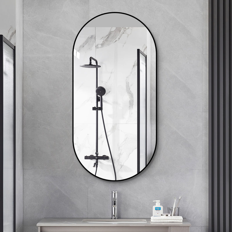 Modern Framed Bathroom Vanity Mirror