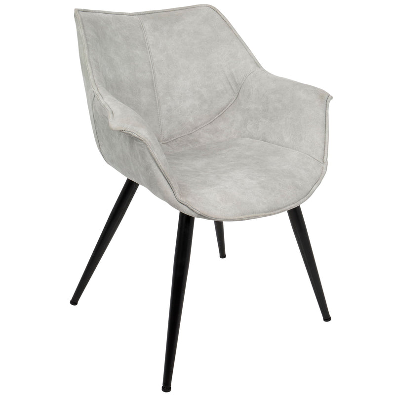 Wrangler - Industrial Chair (Set of 2) - Gray