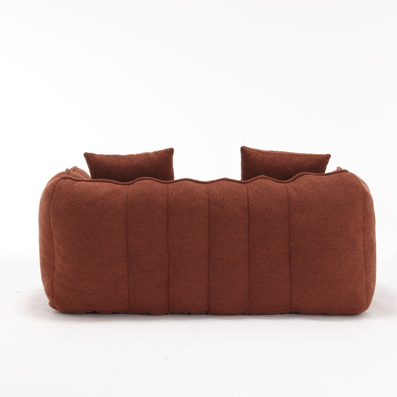 Cozy Beanbag Chair With High Resilience Foam Core For 2