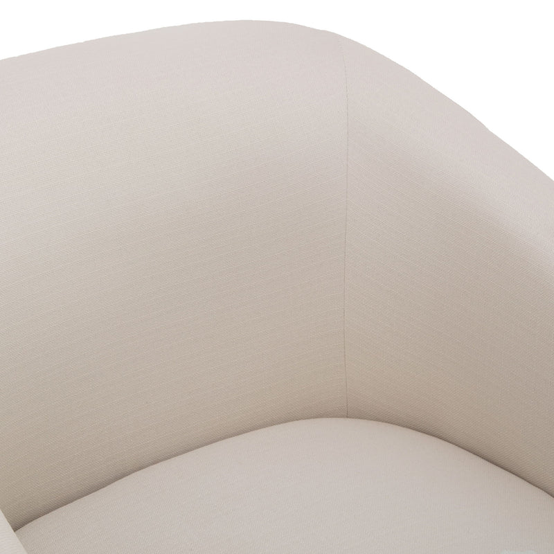 Earl - Skirted Swivel Chair
