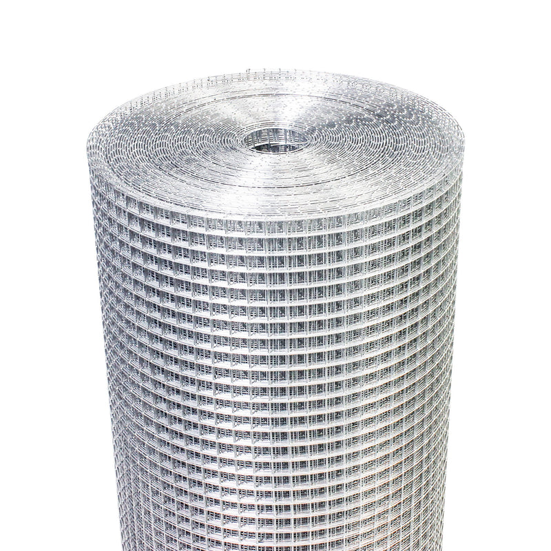 Galvanized Hardware Cloth, Wire Fence Roll For Gardening And Animal Protection - Silver