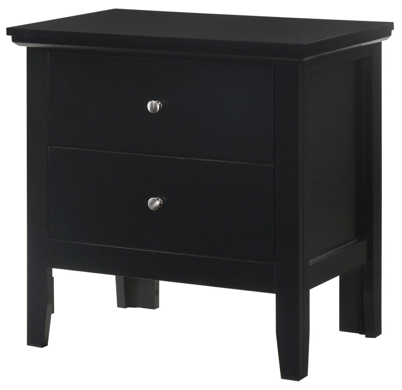 English Dovetailed Drawers Nightstand