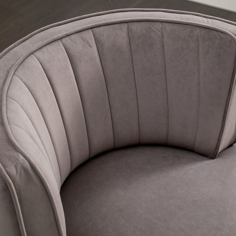 360 Degree Swivel Cuddle Barrel Accent Sofa Chair