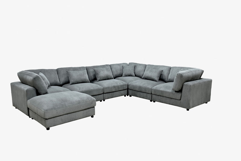 Upholstered Modular Sectional & Custom Configuration