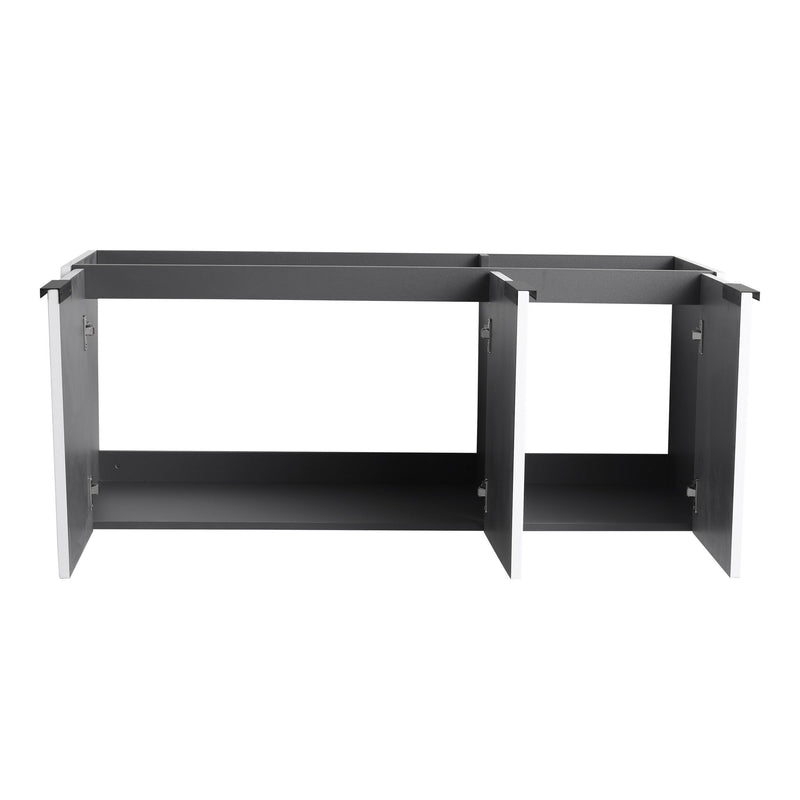 Contemporary Wall Mounted Bathroom Vanity With Soft Close Doors