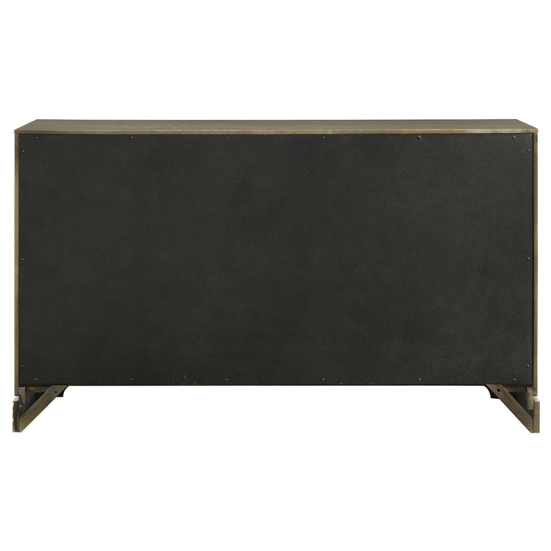 Sundance - 6 Drawer Dresser Cabinet - Dark Brown