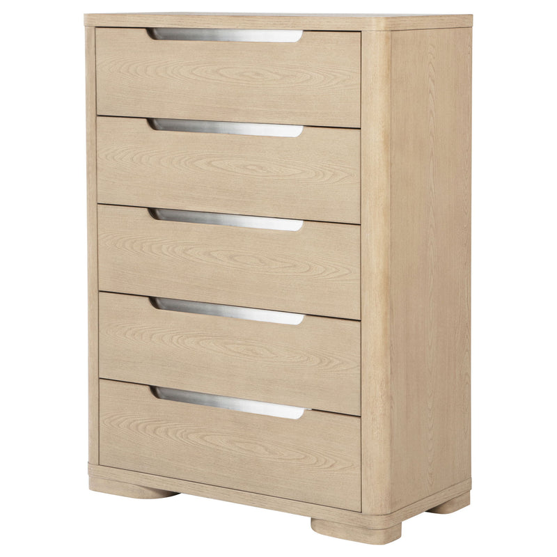 Mirador - 5 Drawer Bedroom Chest - Natural