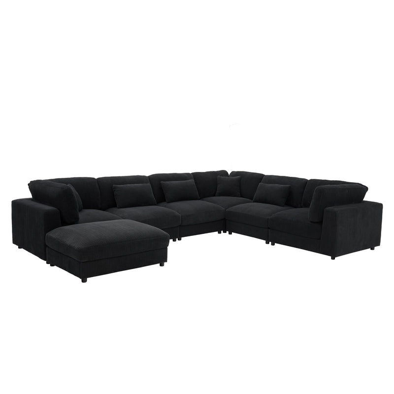 Upholstered Modular Sectional & Custom Configuration