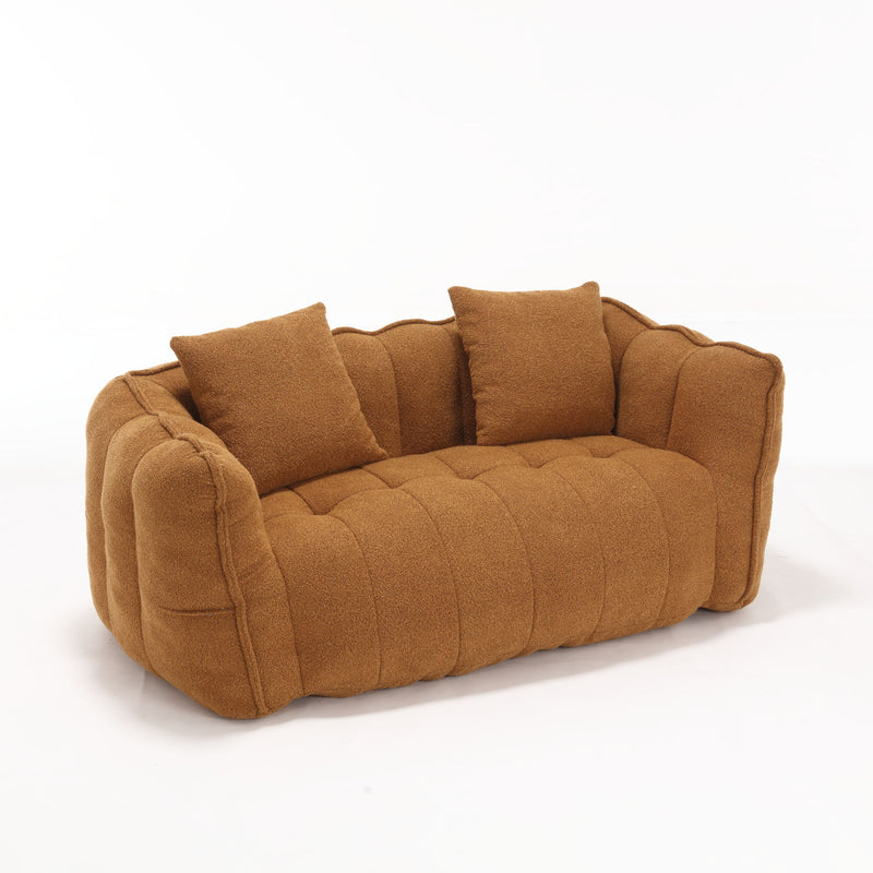 Cozy Beanbag Chair With High Resilience Foam Core For 2