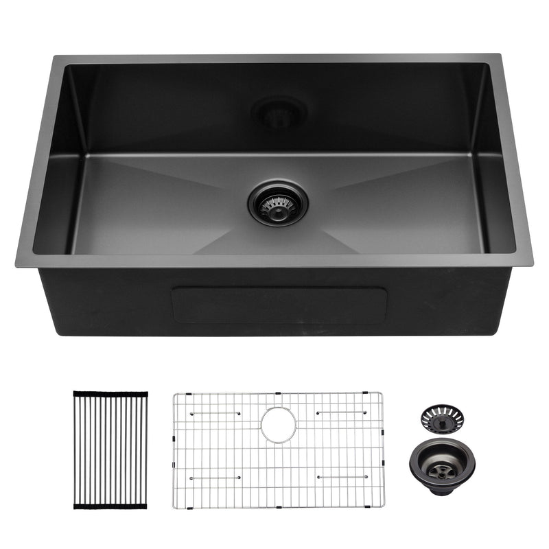 Undermount Kitchen Sink 16 Gauge Stainless Steel