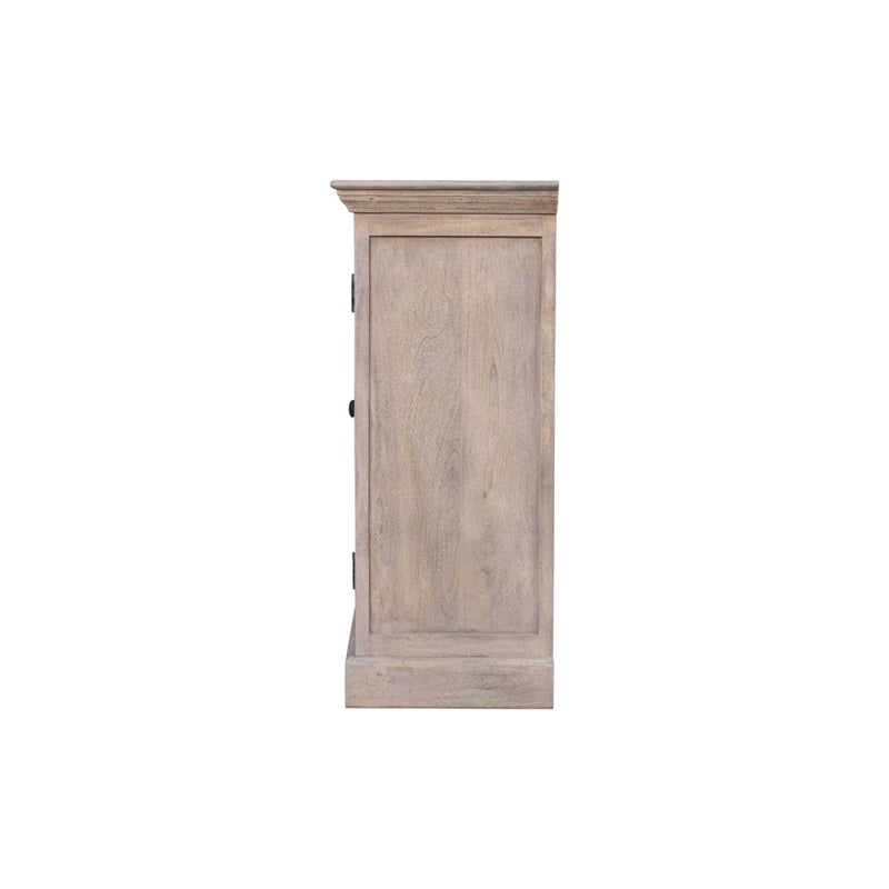 Triple Glazed Cabinet - Beige