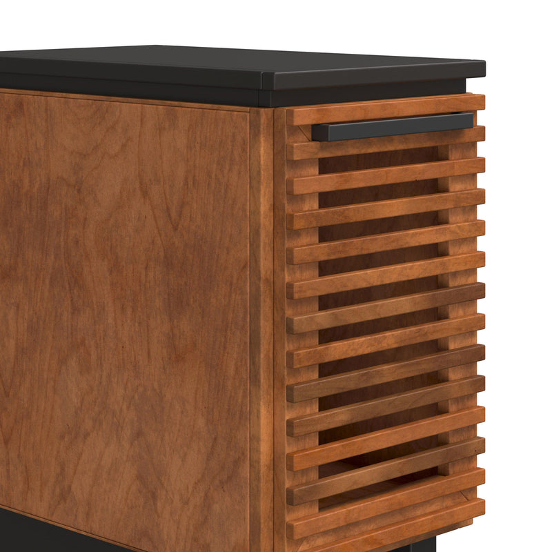 Chairside Table - Black / Bourbon
