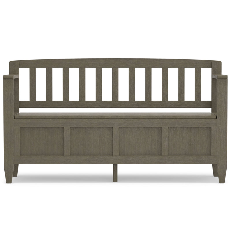 Brooklyn - Entryway Storage Bench - Farmhouse Gray