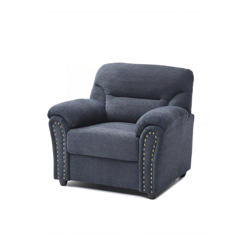Hamilton - Chair With Hand Applied Nailhead Trim And Pillow Top Arm Cushions
