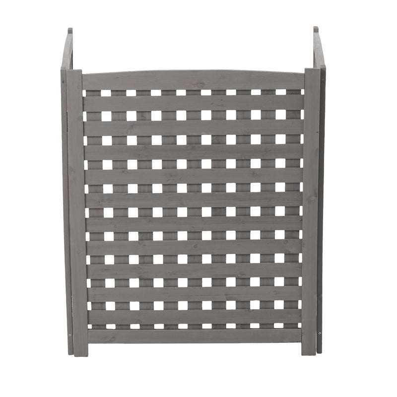 3 Panel Outdoor Air Conditioner Fence Screen