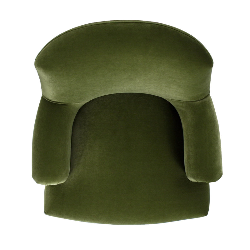Eloise - Design Pleated Sock Arm Accent Armchair