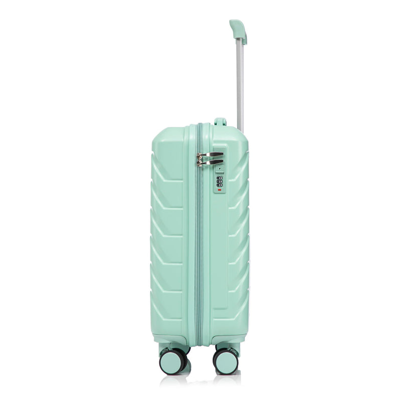 Hard Shell Travel Luggage With Scratch Resistant Surface