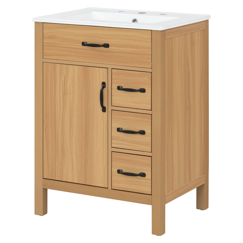 Modern Traditional Bathroom Vanity With Sink