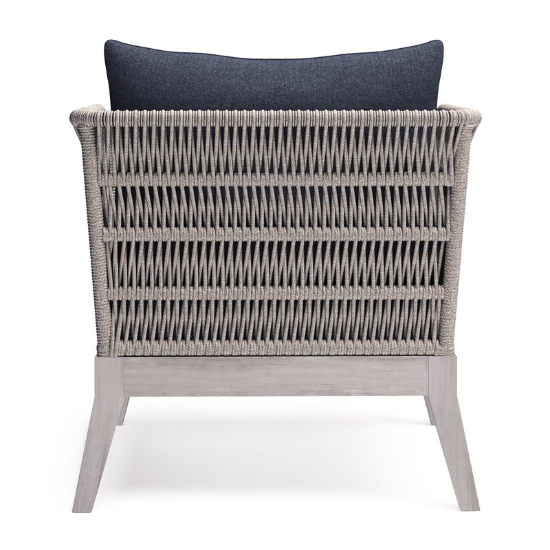 Santiago - Outdoor Conversation Chair - Dark Gray
