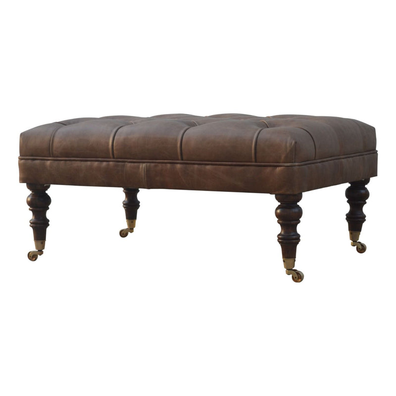 Buffalo - Ottoman With Castor Legs