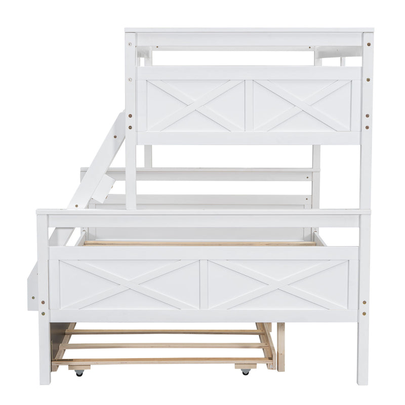 Bunk Bed & Ladder And Safety Guardrail