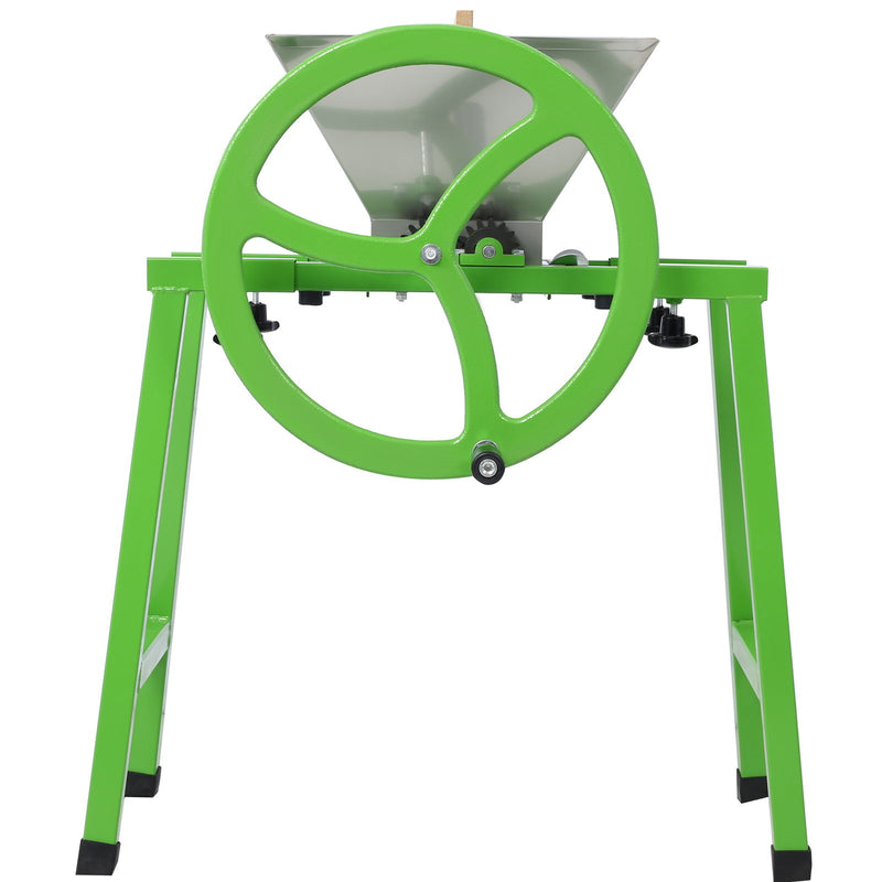 Hydraulic Fruit Wine Press With Apple Crusher, Water-Powered Cider Wine Press - Green