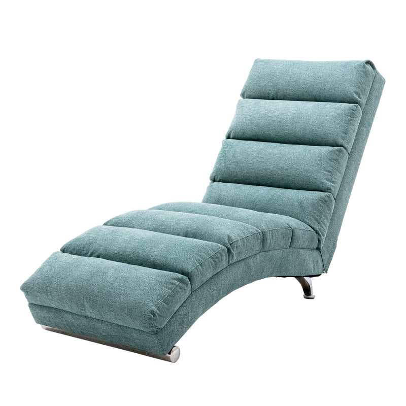Massage Chaise Lounge Indoor With Remote Control, Ergonomic Electric Massage Lounger