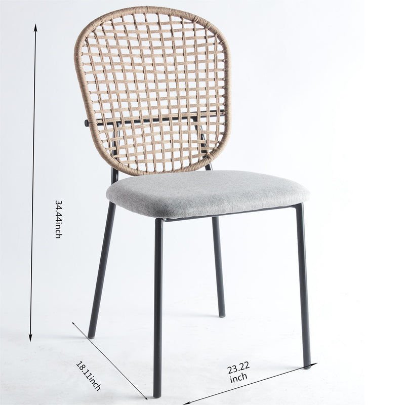 Sennit Chair, Dining Chair, Coffee Chair