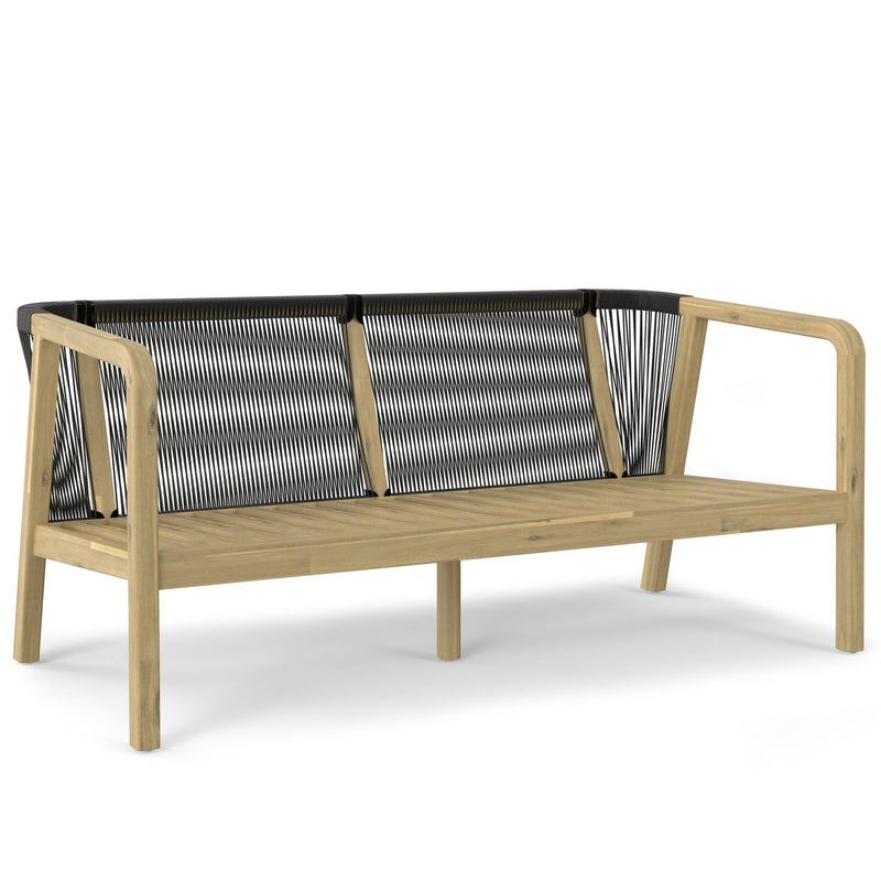 Palmetto - Outdoor Sofa - Silver