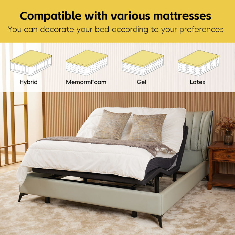 Ergonomic Adjustable Bed & Zero Gravity Base