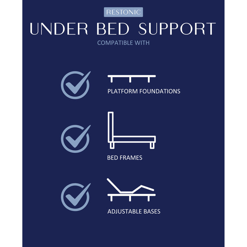 Comfort Care - Hybrid Restful Nights Euro Top Mattress With Premium Comfort Bedding Pack