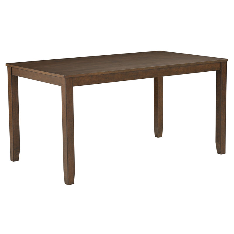 Dining Table Set With Upholstered Chairs, Rectangular Dining Table Set