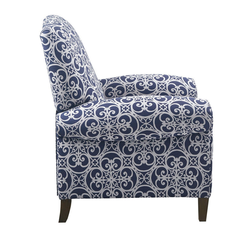 Kirby - Transitional Push Back Recliner Chair