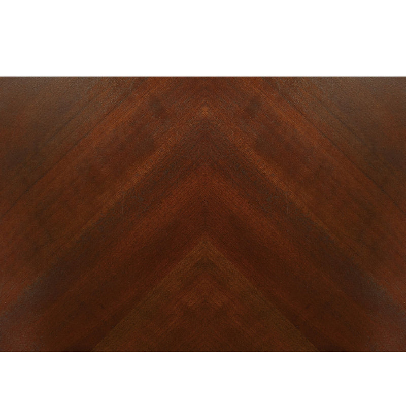 Dining Table With Leaf And Unique X Design Base - Cherry