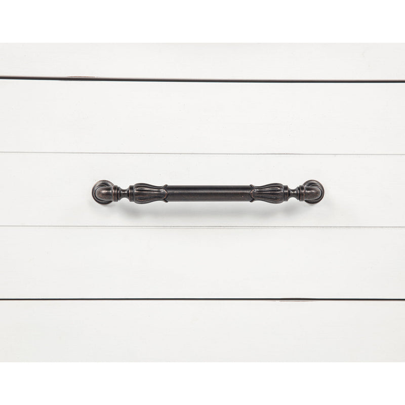 Bedroom Set With LED Lighting And Carved Moldings
