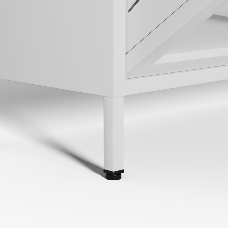 Shoe Cabinet With Flip Drawers