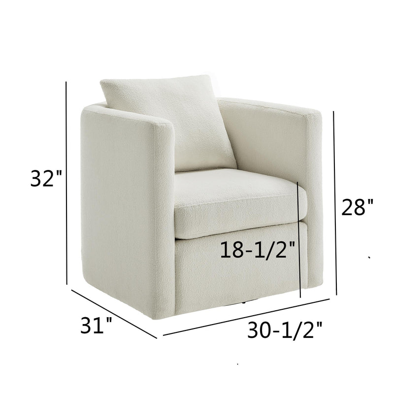 Sutton - Swivel Barrel Chair