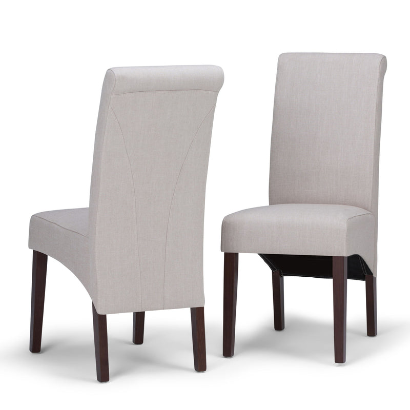 Avalon - Deluxe Parson Dining Chair (Set of 2) - Beige